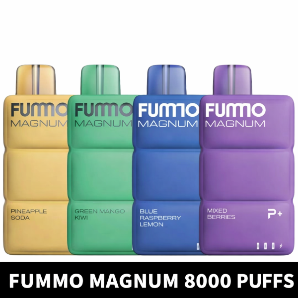 FUMMO Magnum 8000 Puffs 20MG Disposable Vape in Dubai Marina