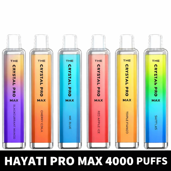 HAYATI Pro Max 4000 Puffs 20mg Disposable Vape in Dubai Marina UAE