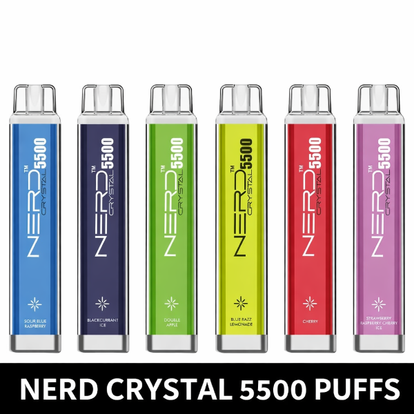 NERD Crystal Disposable in Dubai Marina 5500 Puffs