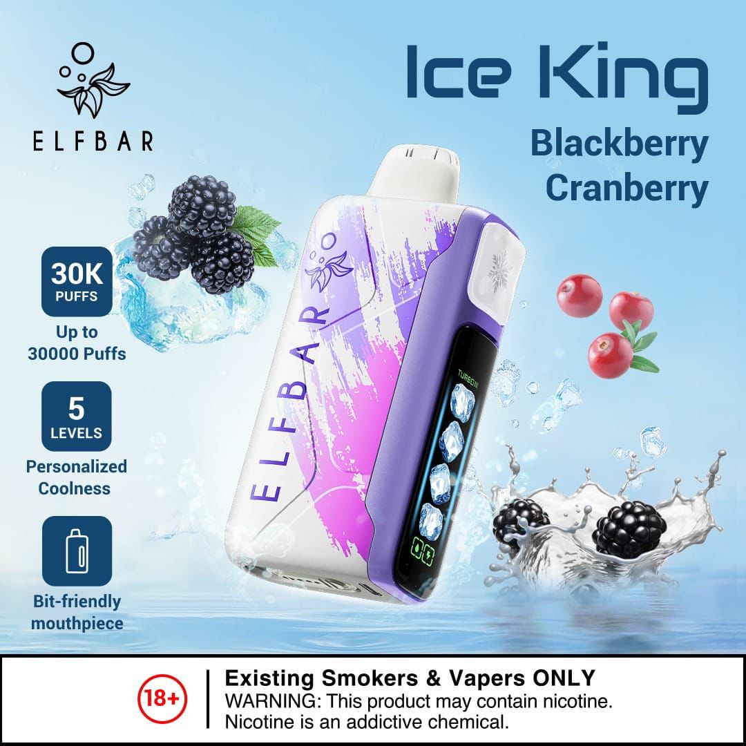 Elf Bar Raya D3 Pro 30000 Puffs Disposable Vape